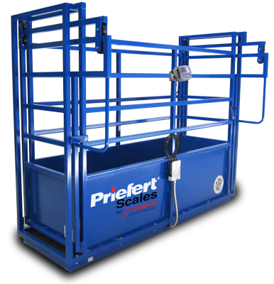 Single Animal Scale Crate with Indicator