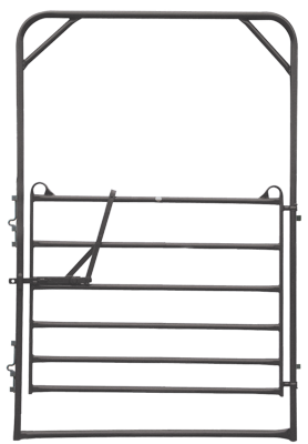6' x 9' Premier Bow Gate Tall