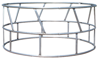 Galvanized Economy Round Bale Feeders